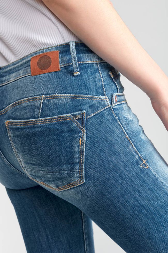 Jeans pulp slim Thais 7/8 destroy blau Nr.3