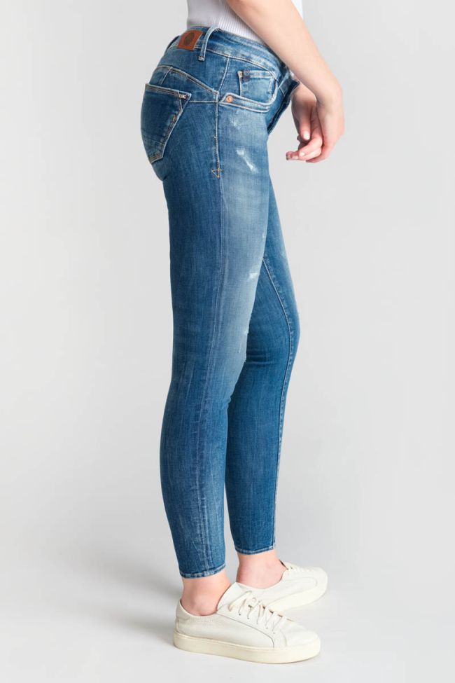 Jeans pulp slim Thais 7/8 destroy blau Nr.3