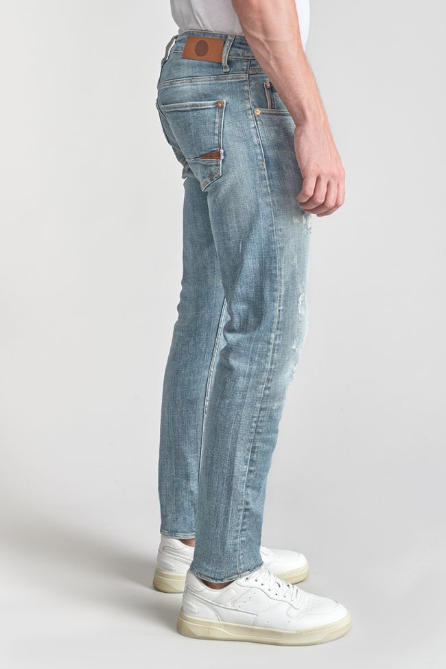 Jeans 700/11 slim Lunel destroy blau Nr.4