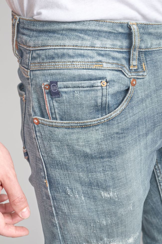 Jeans 700/11 slim Lunel destroy blau Nr.4