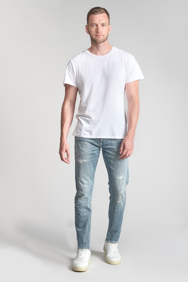 Jeans 700/11 slim Lunel destroy blau Nr.4