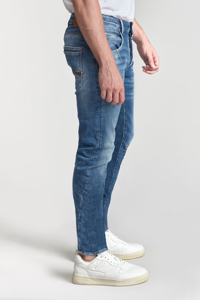Jeans 900/03 tapered twisted Locarn destroy blau Nr.3