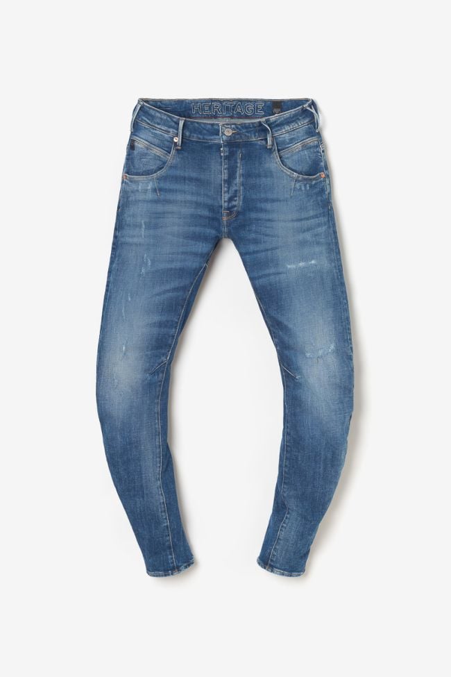 Jeans 900/03 tapered twisted Locarn destroy blau Nr.3