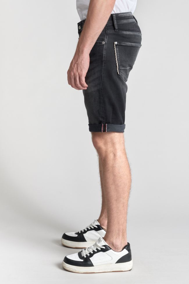 Bermuda-short Jogg in schwarz