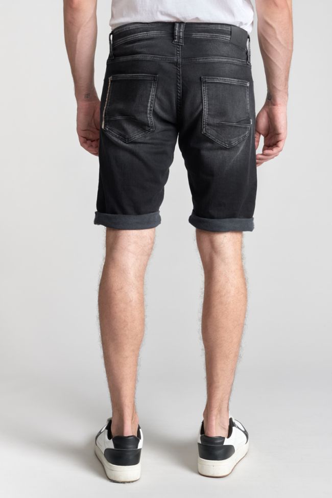 Bermuda-short Jogg in schwarz