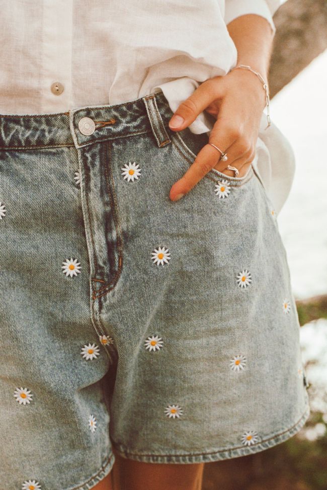 Shorts Camgi in blau