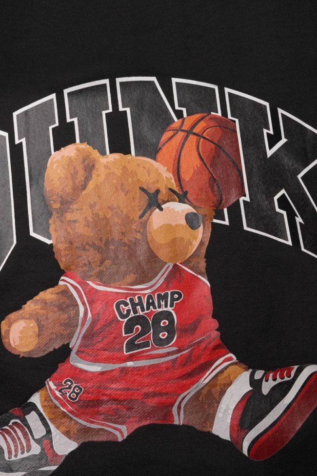 Kapuzen-sweatshirt Lorobo in schwarz