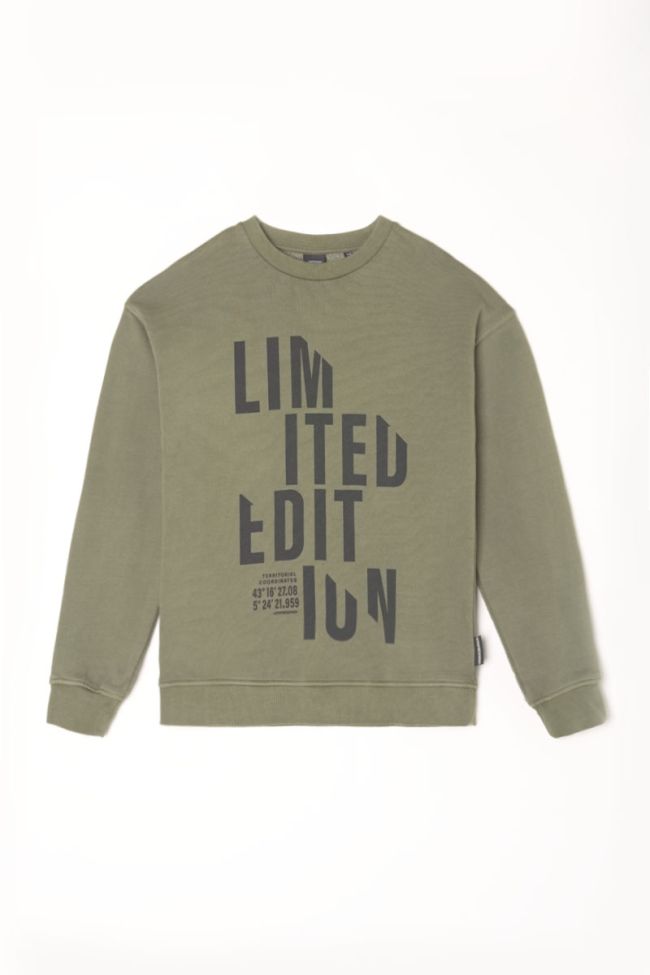 Sweatshirt Manibo in grün