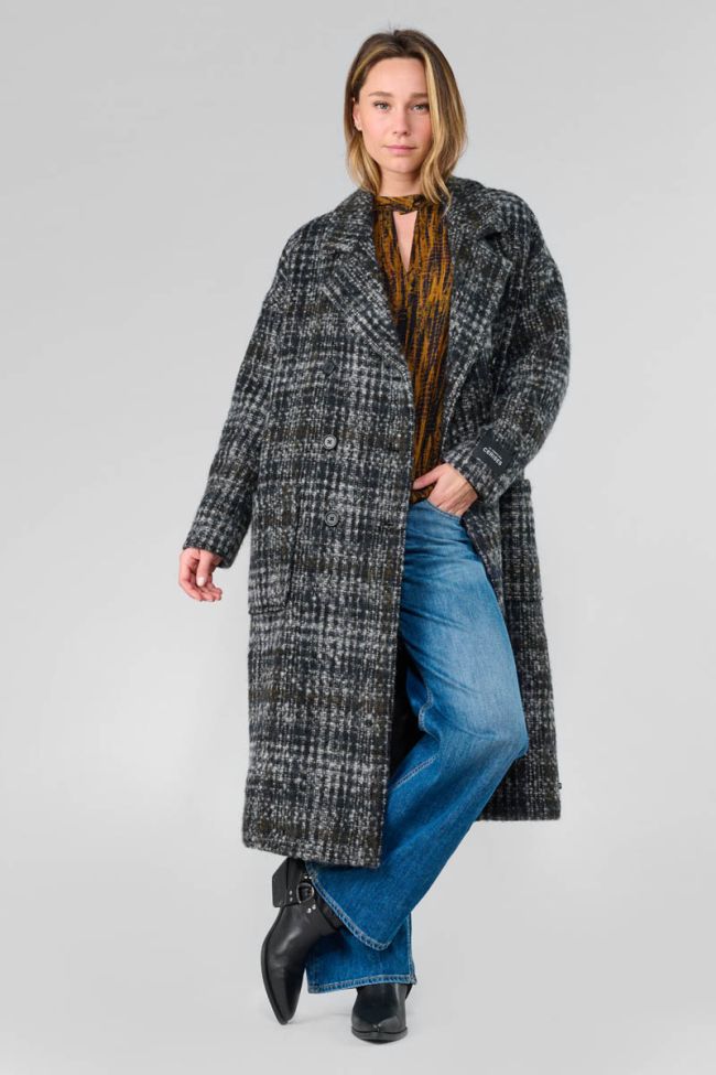 Mantel Aklys in schwarz