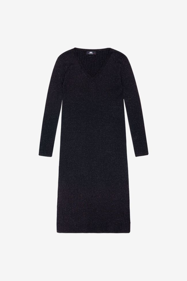 Langes kleid Anomy in schwarz