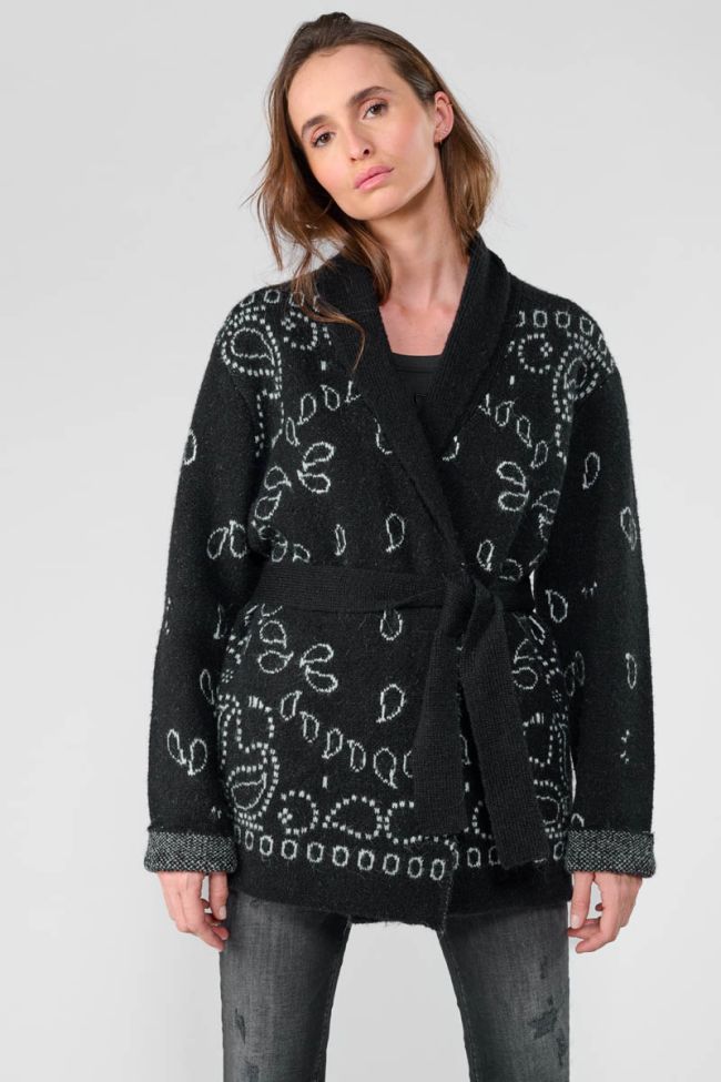 Cardigan Bao in schwarz