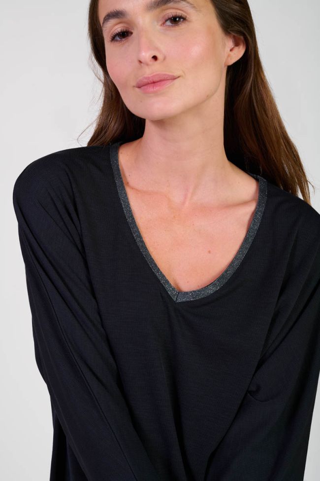 T-shirt Cepada in schwarz