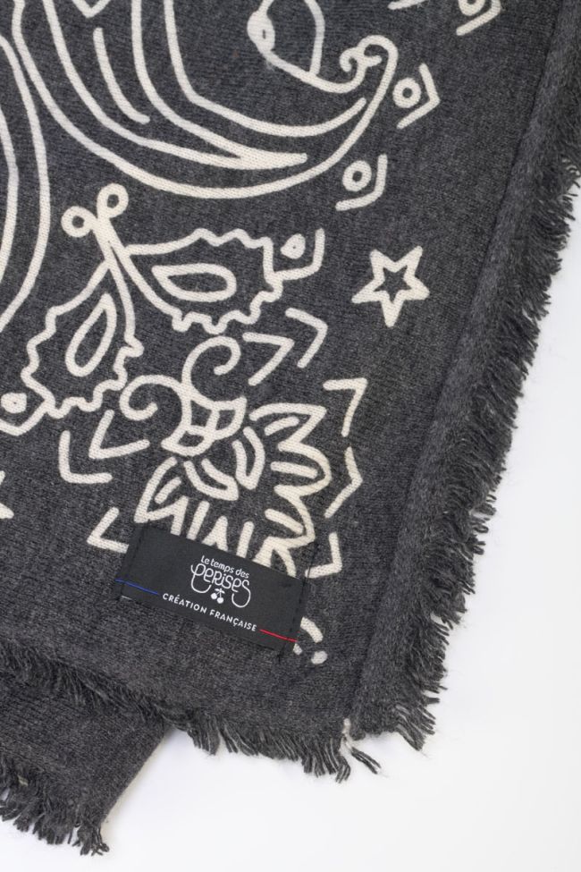 Tuch Elisa in schwarz