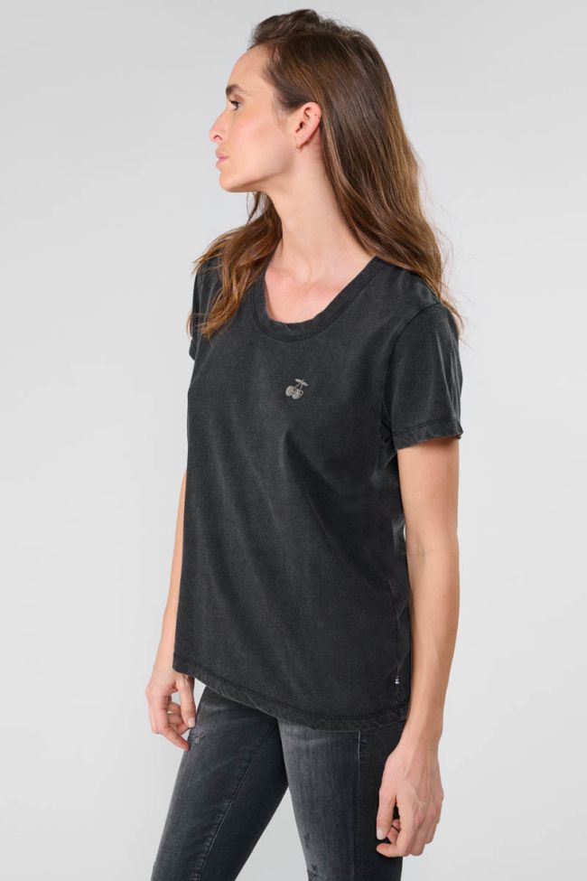 T-shirt Hagri in schwarz