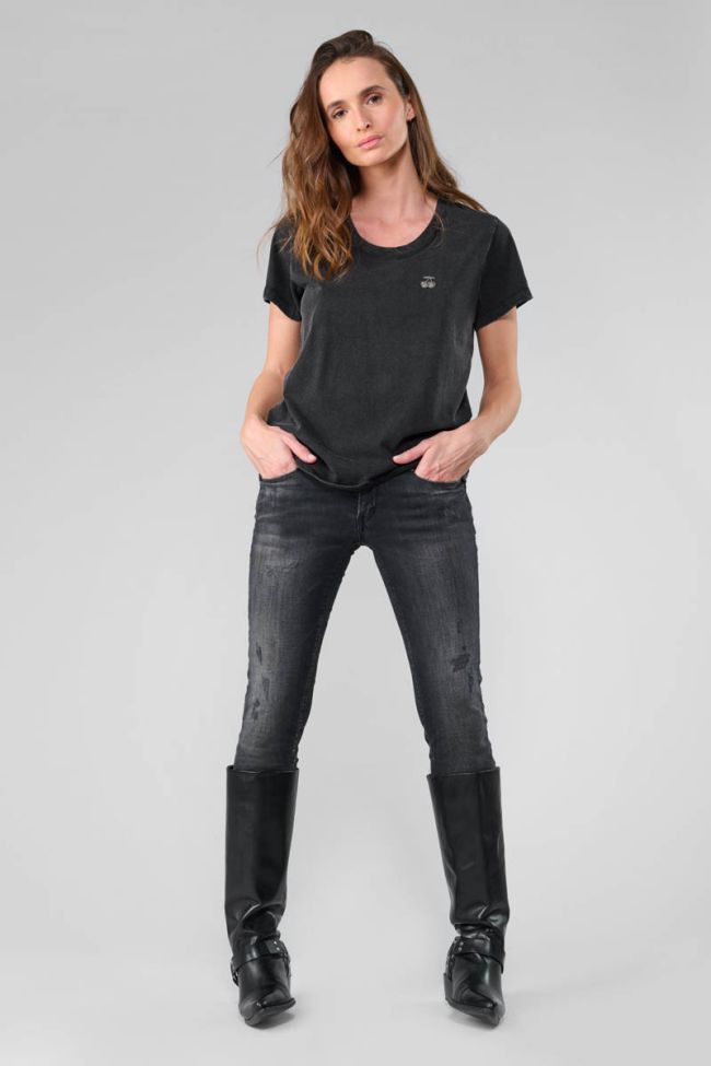 T-shirt Hagri in schwarz