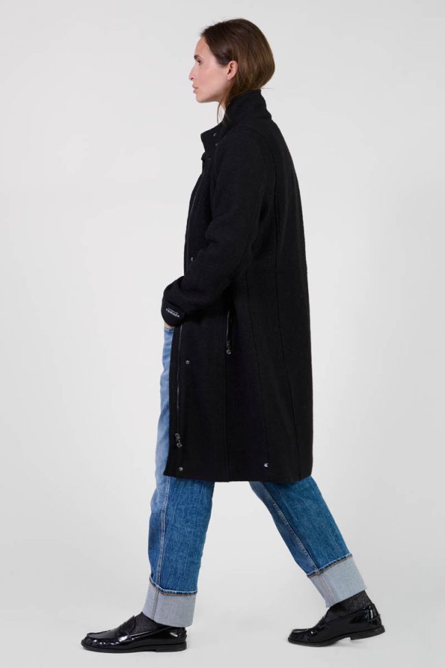 Mantel Kaplan in schwarz