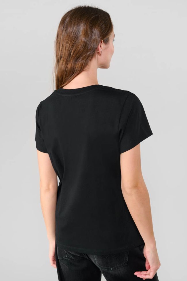 T-shirt Manet in schwarz