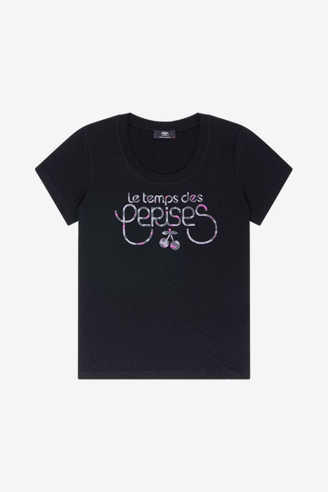 T-shirt Manet in schwarz