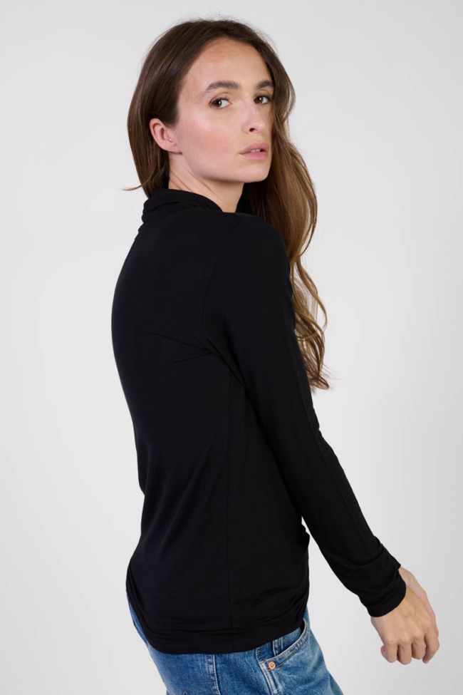 T-shirt Nammy in schwarz