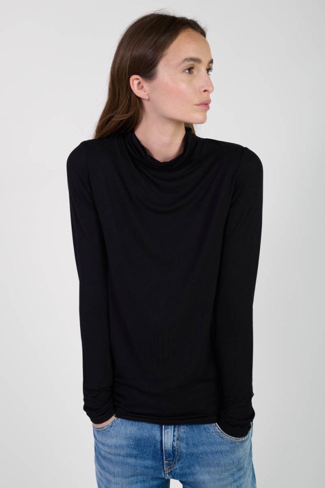 T-shirt Nammy in schwarz