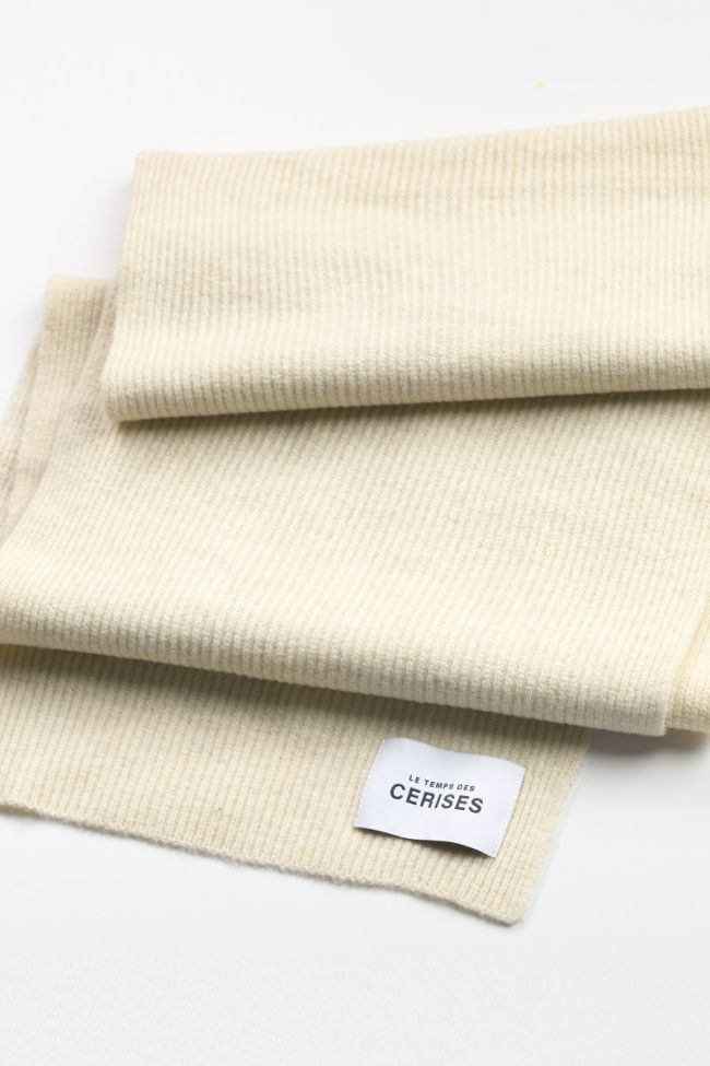 Schal Nieve in weiß