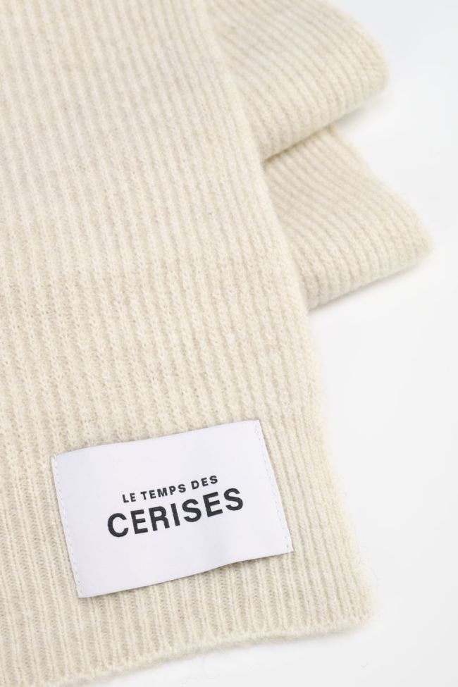 Schal Nieve in weiß