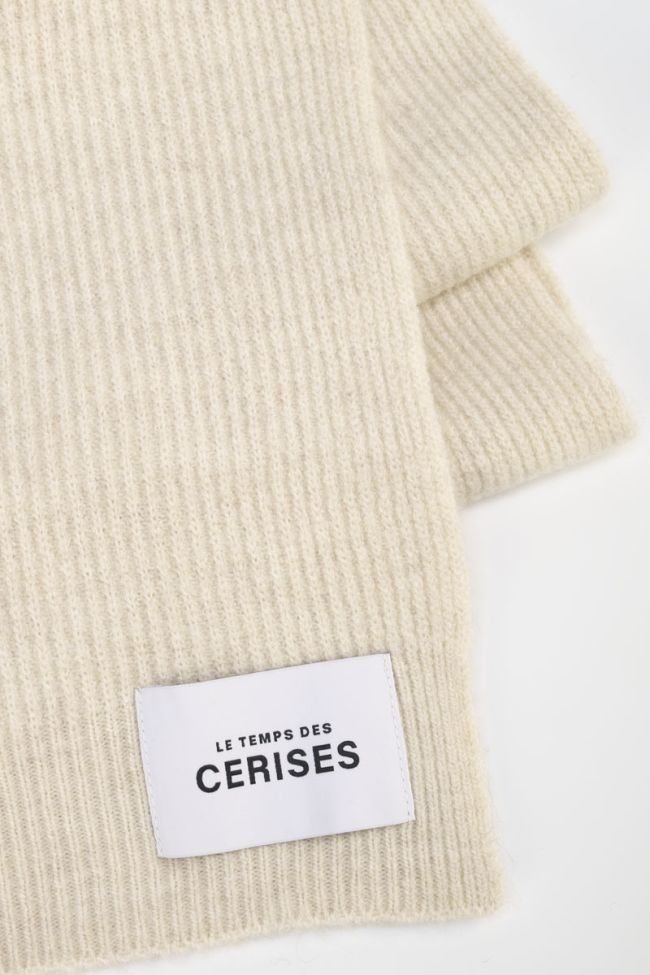 Schal Nieve in weiß