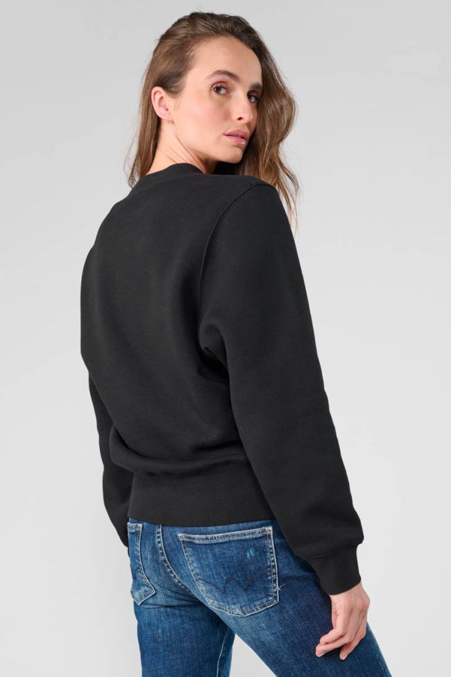 Sweatshirt Paolo in schwarz