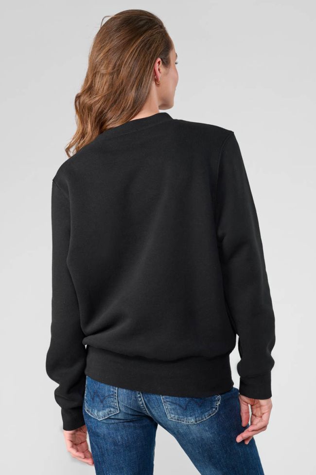 Sweatshirt Paolo in schwarz
