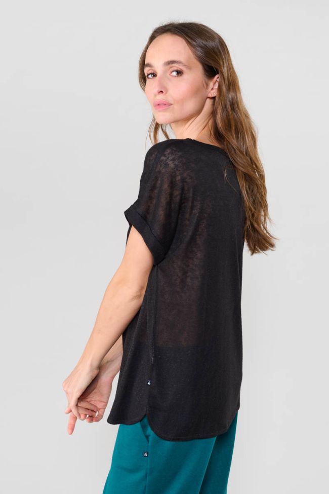 T-shirt Patrul in schwarz