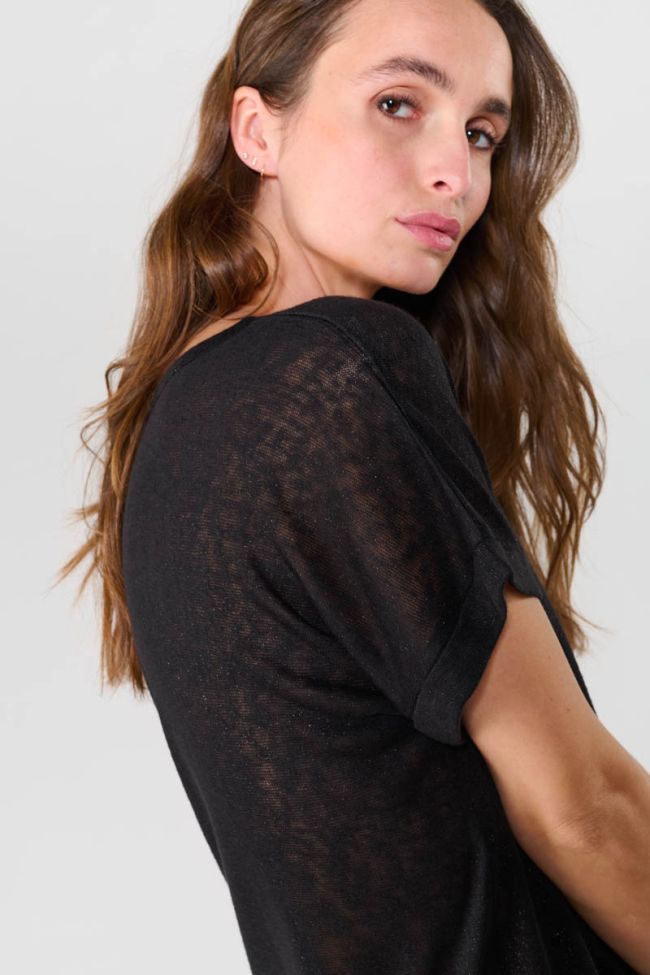 T-shirt Patrul in schwarz