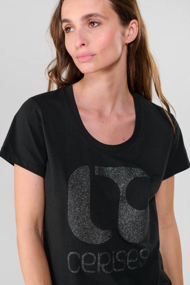 T-shirt Taolo in schwarz