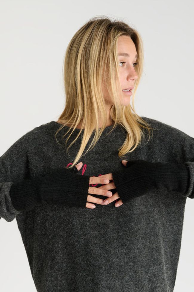 Handschuhe Tecla in schwarz