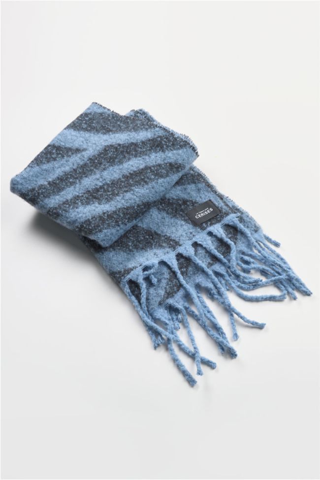 Schal Terara in blau