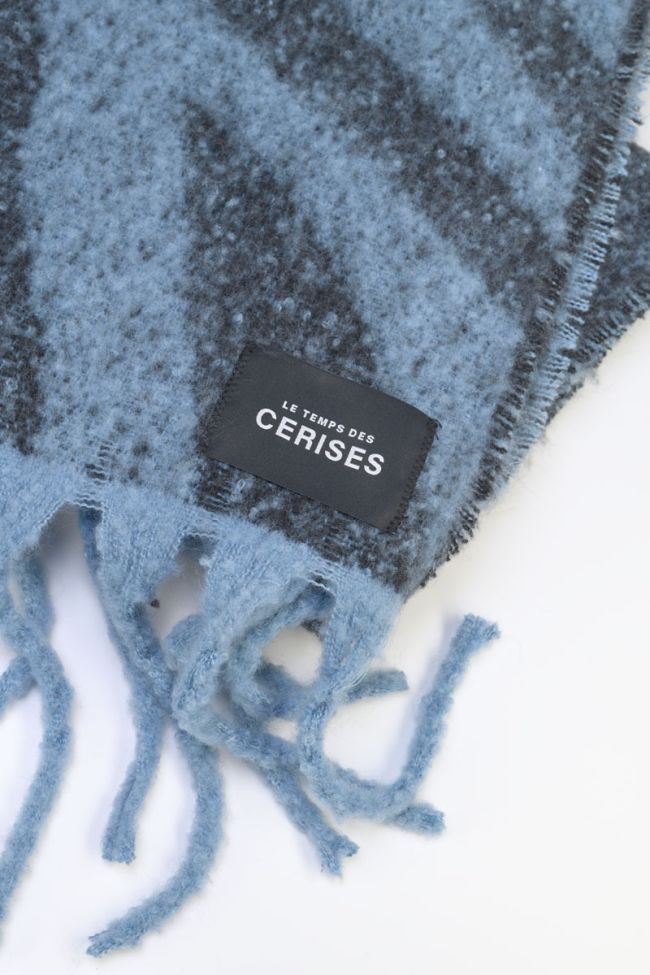 Schal Terara in blau