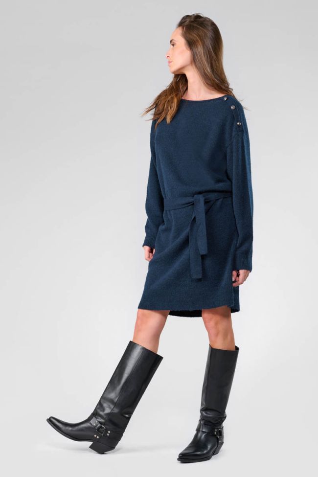 Kleid Tortanq in blau