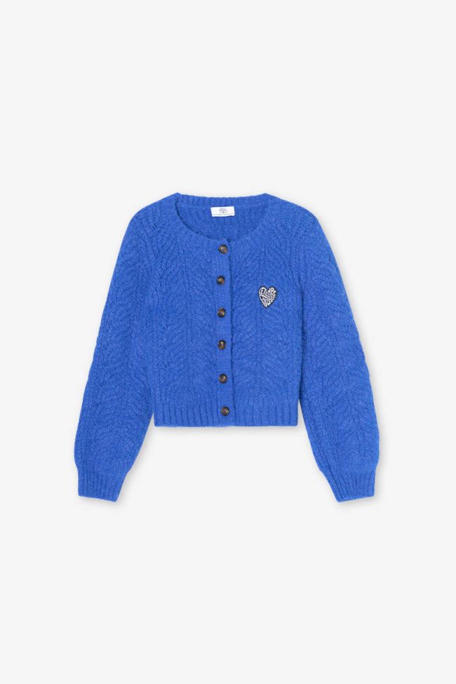 Cardigan Melagi in blau