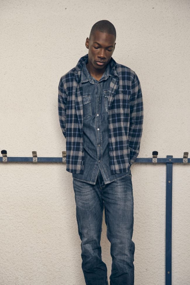 Hemd Camir in schwarz