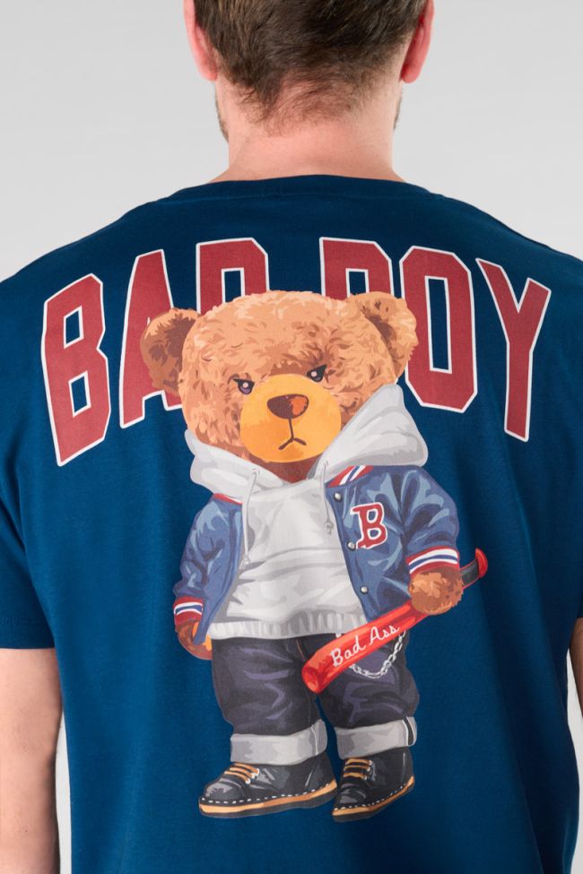 T-shirt Kenta in schwarz