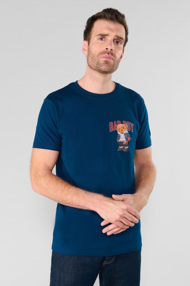 T-shirt Kenta in schwarz