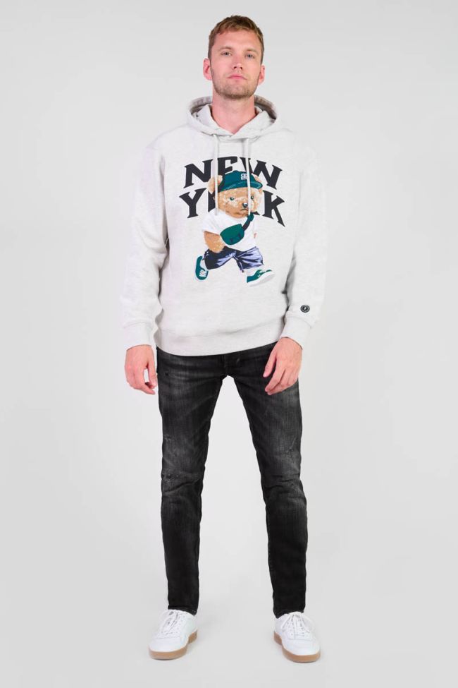 Kapuzen-sweatshirt Lam in grau