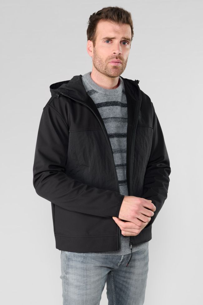 Jacke Laminel in schwarz