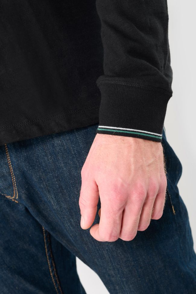 Poloshirt Romes in schwarz