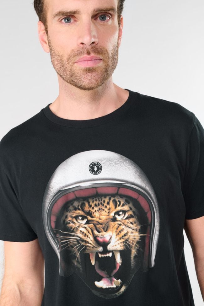 T-shirt Seth in schwarz