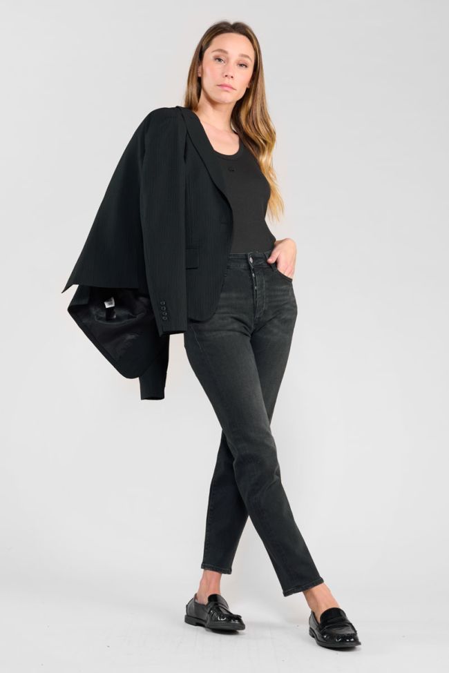 Jeans 400/17 mom Bambino high waist 7/8 schwarz Nr.1