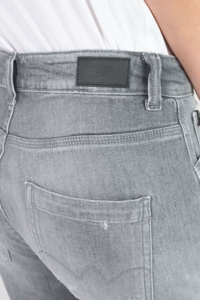 Jeans 400/60 girlfriend Union high waist destroy grau Nr.3