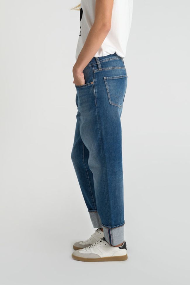 Jeans loose Cosy 7/8 blau Nr.4