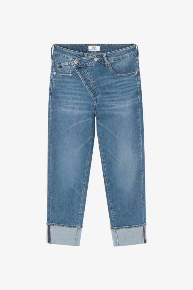 Jeans loose Cosy 7/8 blau Nr.4