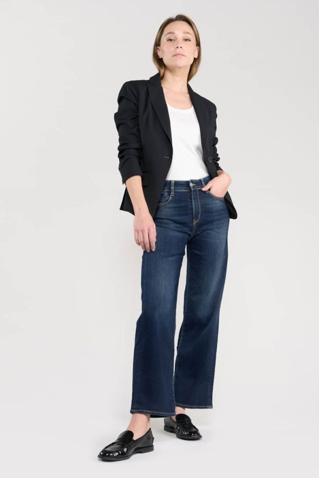 Jeans pulp wide leg high waist 7/8 blau Nr.1