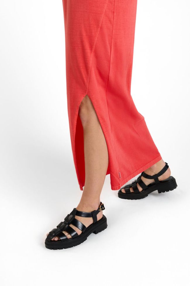 Langes kleid Rojo